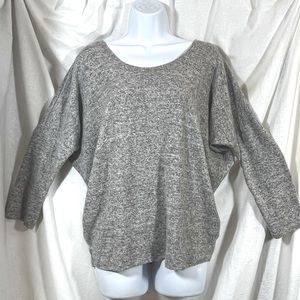 🆕 Anthropologie Gyft Soft & Cozy Hacci Knit Top with Dolman Sleeves, Size M